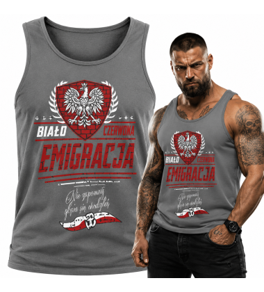 TANK TOP patriotyczne  EMIGRACJA